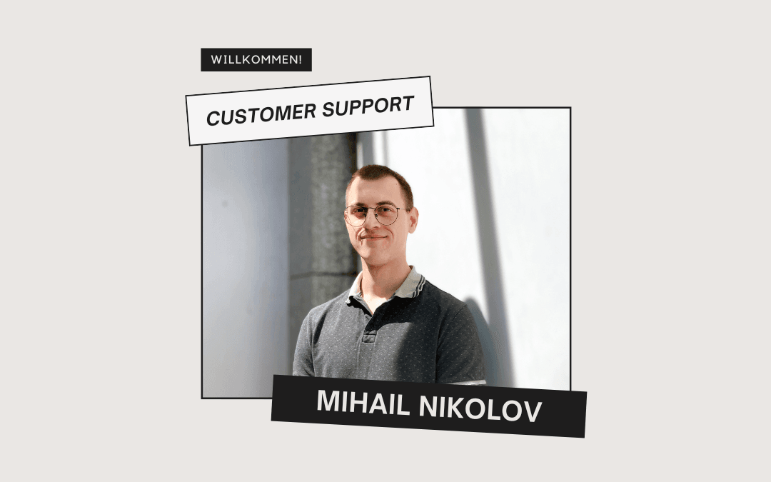 Herzlich willkommen Mihail!